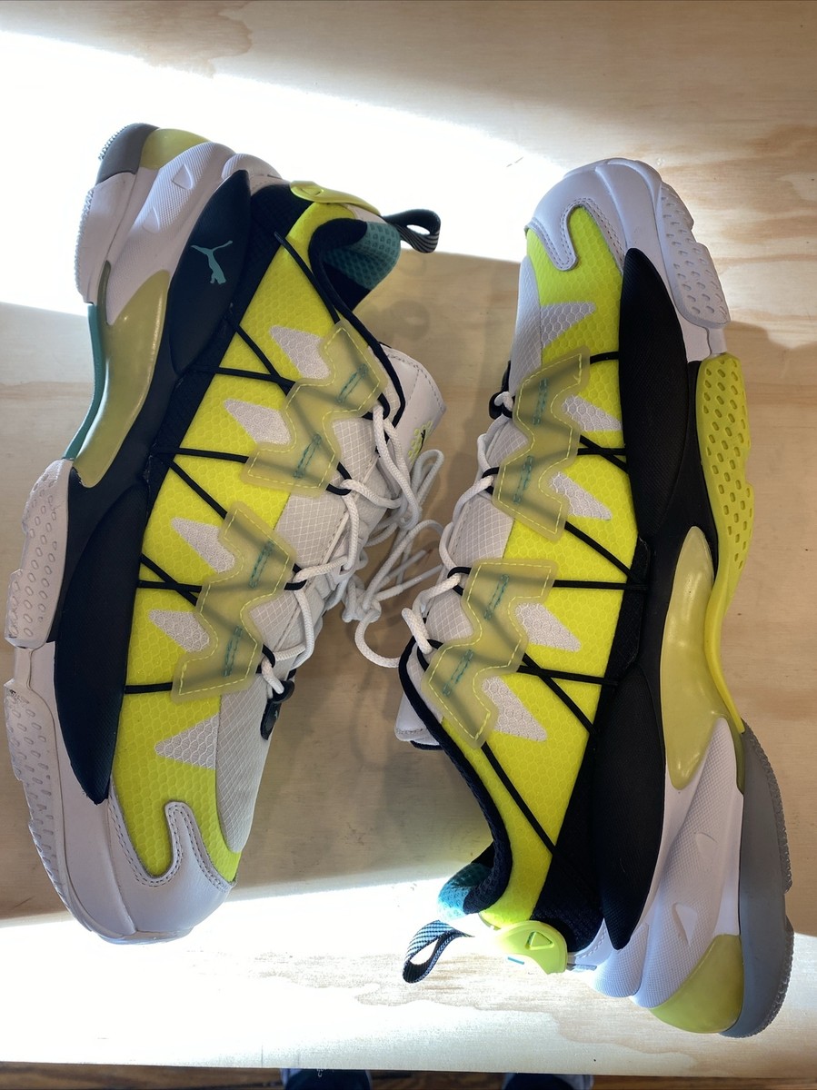 0425) Puma LDQCell Omega Lab White/Black/Yellow 370928-01  display picture 1