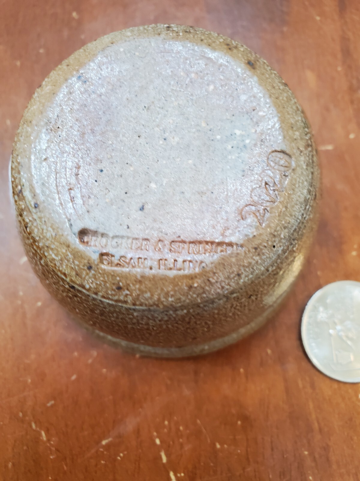 Crocker & Springer pottery, MINI bowl, 1.5" high x 2 3/4" w, Bowl 8 eBay