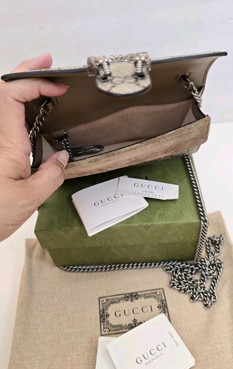 【GUCCI】DIONYSUS GG MINI CHAIN BAG Gucci GG Marmont Mini Chain Bag
