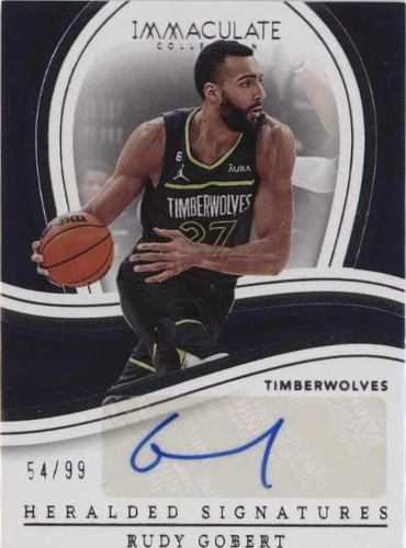2022-23 Panini Immaculate Collection - Rudy Gobert #IHS-RGO