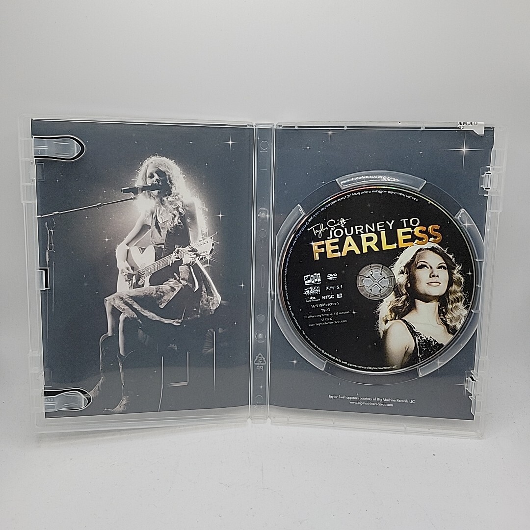 Taylor Swift Journey to Fearless (DVD) live music concert RARE