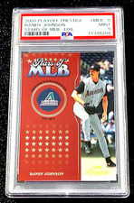 RANDY JOHNSON PSA 9 MINT 2004 FOIL DONRUSS PLAYOFF PRESIGE STARS MLB /100 G1360