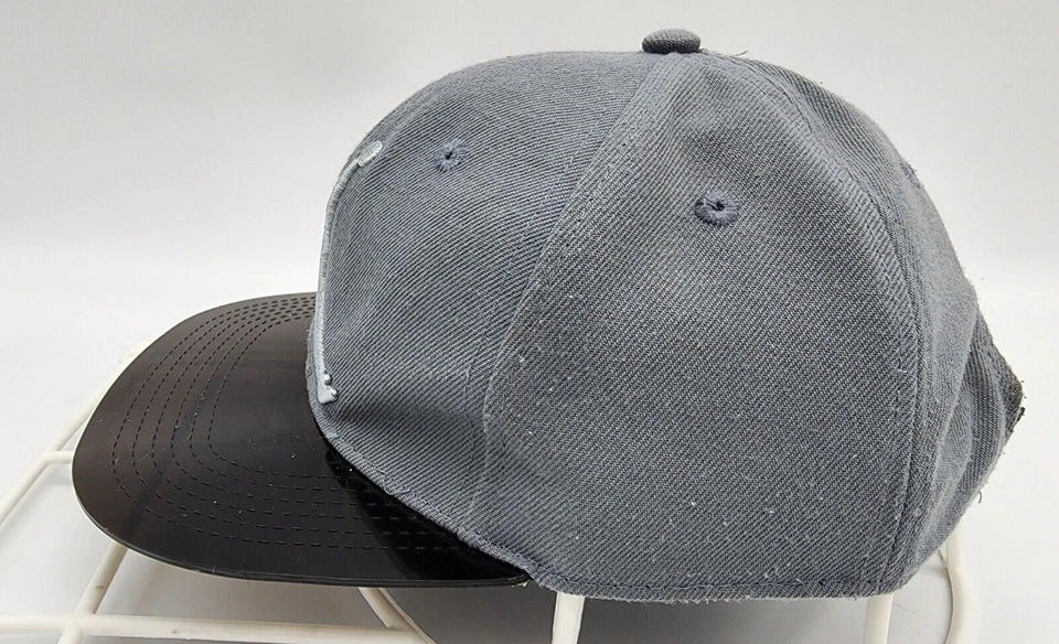 Air Jordan JUMPMAN Gris Juvenil Talla Ajustable Snapback Sombrero Gorra Billete de Plástico Foto 4 de 4