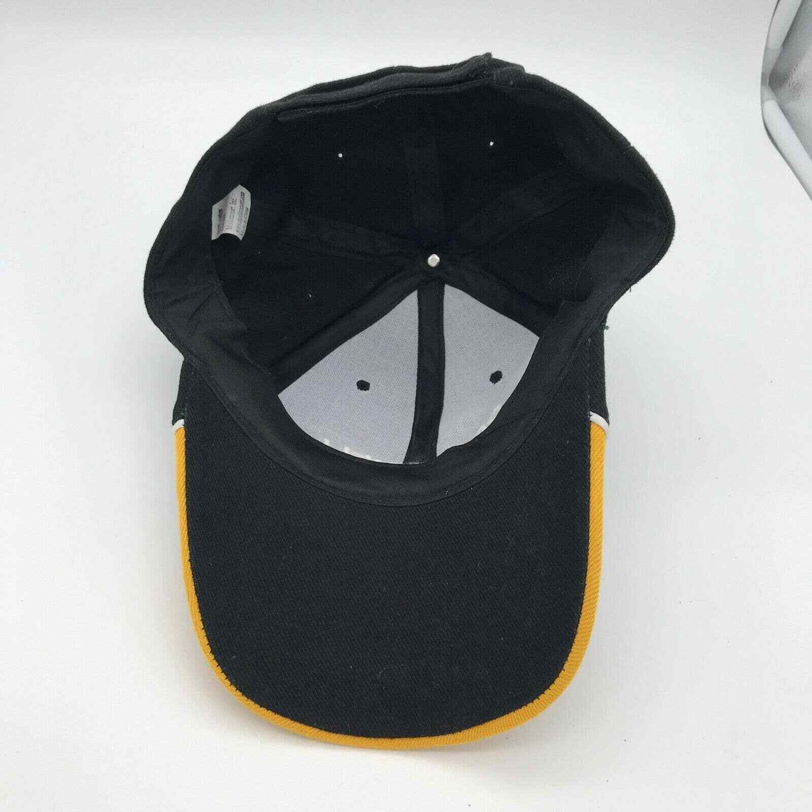 Primewell Baseball Cap Hat Hook-Loop Back Black Y… - image 6