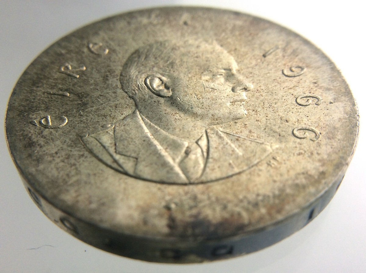アイルランド 1966年 10Shilling 銀貨 1966 Ireland 10 Shilling Silver Brilliant Uncirculated