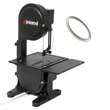 Inland Craft DB-100 Band Saw | Tabletop Saw | Includes Diamond Band Saw Blade