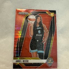 2024 Prizm WNBA Angel Reese Red Pulsar Variation Prizm /299 #147 Sky Rookie RC