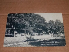 IRONTON MISSOURI - 1910 POSTCARD - HOMES - COURTESY IRON MT. MO. PAC. R.R.