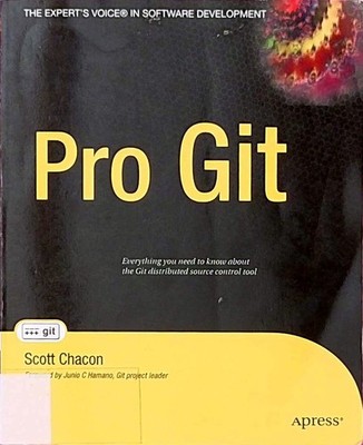 Pro Git Chacon, Scott Apress 2009, Bibliotheksexemplar - Einband: