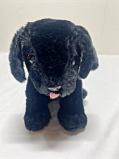 Melissa  Doug BENSON BLACK LAB PUPPY DOG Plush STUFFED ANIMAL Toy