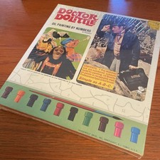 Doctor Dolittle Hasbro Oil Painting by Numbers 1967 SEALED NEW in Box Paint