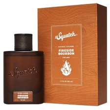 Dr. Squatch FIRESIDE BOURBON Natural Cologne for Men 1.7oz/50ml New Sealed Box 