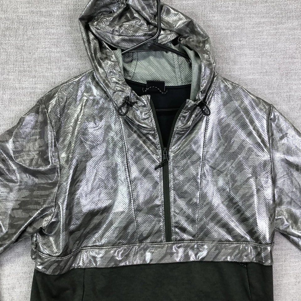 Under Armour Hybrid Pullover Jacket Mens XL Hooded Half Zip Athletic Outdoor - Image 3 of 4