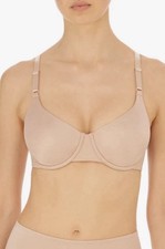 NATORI BRA Liquid Full Fit Contour Underwire T-Shirt 731325 Beige Sz 34C