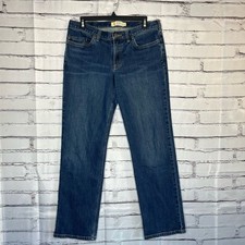 Carhartt Blue Straight Leg Jeans Original Fit Classic Light Distressing SZ 8 Y2K