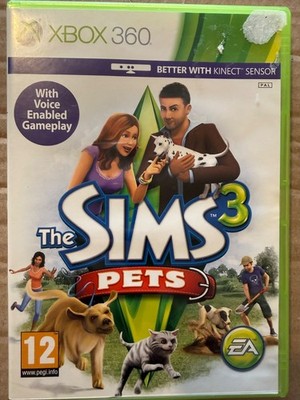 Die Sims 3 Haustiere Xbox 360 PEGI 12+ Simulation Virtual Pets sehr guter Zustand Videospiel
