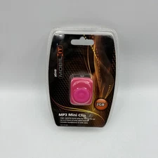Ativa Mp3 Mobil It Mini Clip 2GB  Music Player Pink