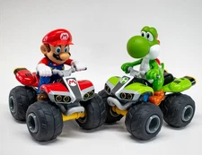 Mario Kart Quad RC Mario & Yoshi ATV Racers Carrera 2.4GHz NO REMOTES