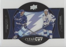 2017-18 Upper Deck Clear Cut Foundations 9/25 Ondrej Palat Anton Stralman t5g