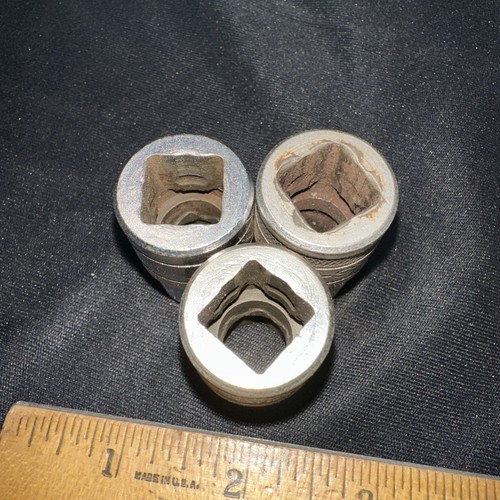 S-K Wayne 9/16” Sockets 1/2 Drive 6 Point 3 Total! Used - Picture 7 of 8