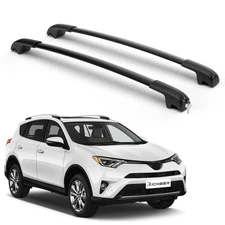 Richeer 220LBS Roof Rack Cross Bars for 2013-2018 RAV4 with Side Rails, Heavy Du