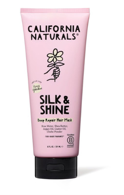 California Naturals Deep Repair Hair Mask Silk & Shine 12 fl oz-  New