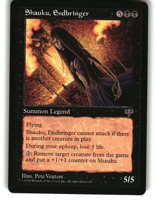 Magic the Gathering - Mirage Shauku, Endbringer Rare 1996