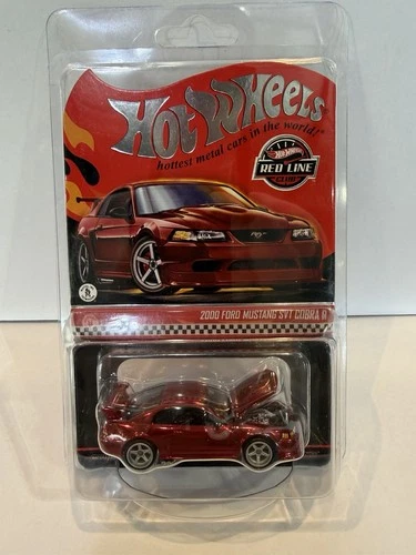 Hot Wheels Red Line Club Ford Mustang SVT Cobra R 1:64 Red Limited Edition 2025