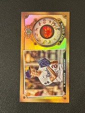 Walker Buehler 2022 Topps Gypsy Queen GQ Gems Mini Dodgers 