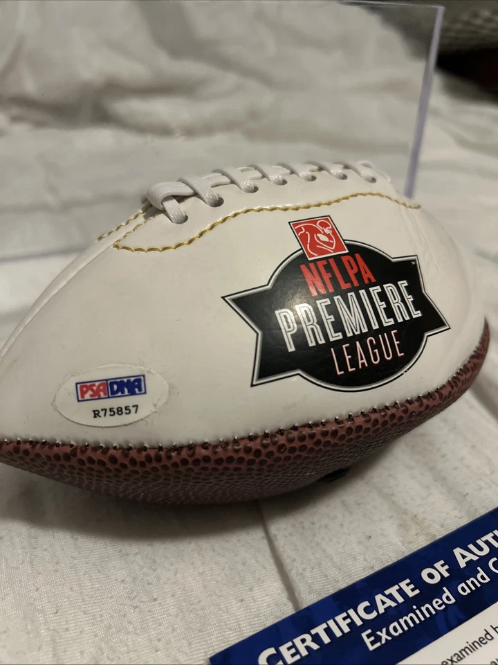 Autographed Andrew Luck Mini Football COA  - Image 3 of 4