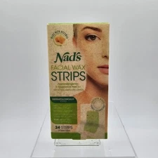 Nads Facial Wax Strips Size 24ct Nads Facial Wax Hair Removal Strips 24ct