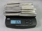 12 STERLING SILVER DINNER KNIVES INTERNATIONAL BLOSSOM TIME 835 g 9 1/4" - Scrap