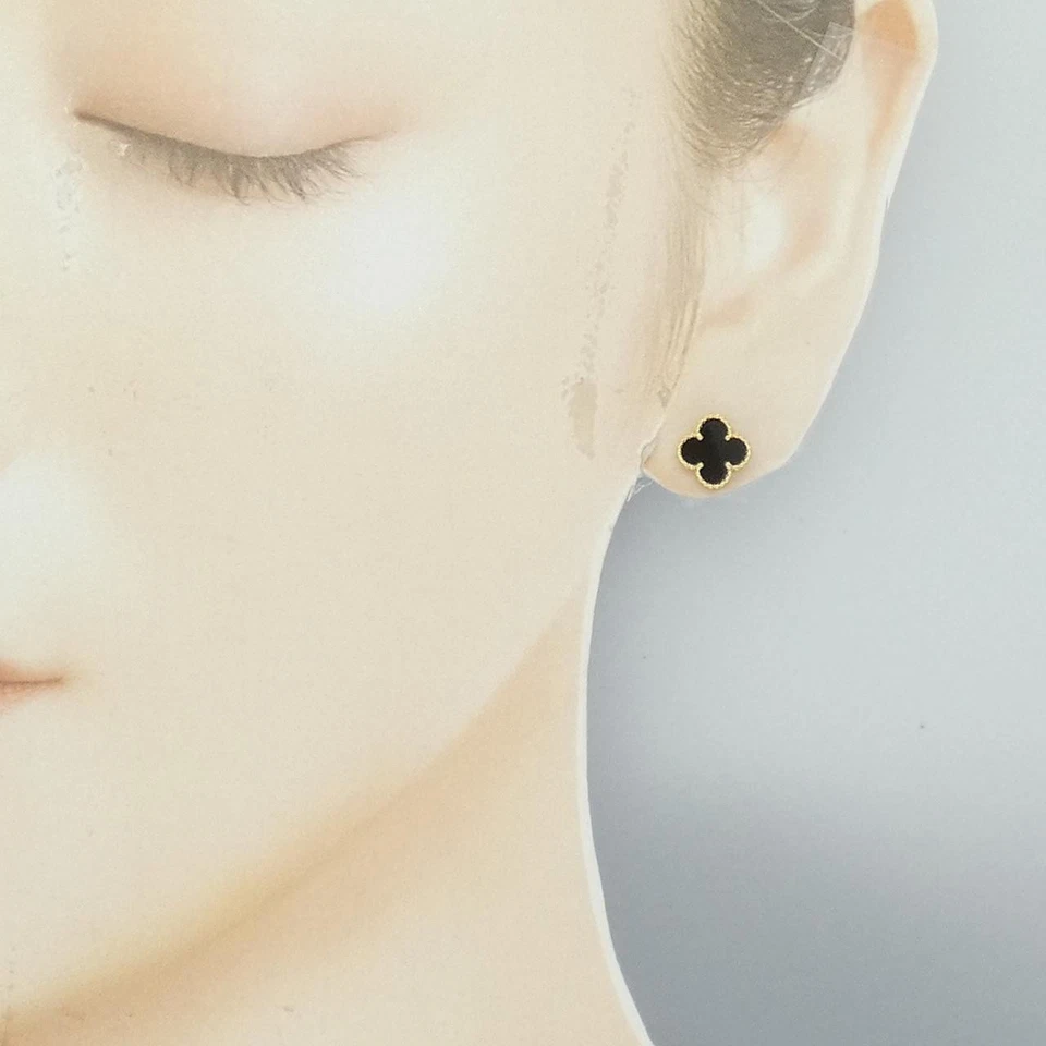 Подлинный Van Cleef & Arpels сладкий альгамбра серьги #270-004-127-2661 - Изображение 4 из 4