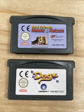 Thumbnail of ebay&reg; auction 168310736658 | 2x Gameboy Advance Spiel • Best Friends: Hunde & Katzen + DOGZ #B5