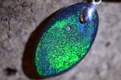 20ct 28x15x5 Top Electric Green Roling Broadflash Mooka Boulder Hard Matrix Opal
