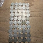 Lot of 50 Buffalo And War Nickel Coins Full Dates various mint marks. 1 Roll!!
