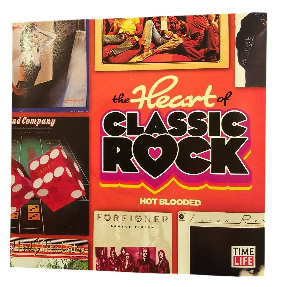 The Heart Of Classic Rock Hot Blooded CD Music Collection Time