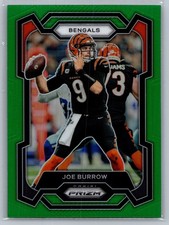 2023 Panini Prizm Joe Burrow Green