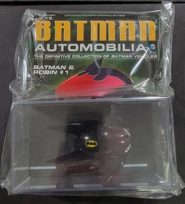 EAGLEMOSS BATMAN BATMOBILIA BATMAN & ROBIN #1 BATMOBILE