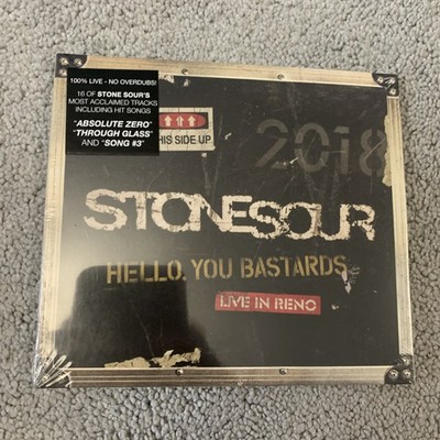 Hello, You Bastards: Live in Reno by Stone Sour (CD, 2019) New Sealed