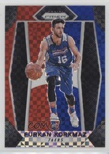 2017-18 Panini Prizm Red White & Blue Prizm Furkan Korkmaz #4 4l3