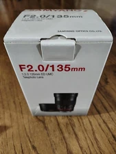 Samyang 135mm F2.0 Full Frame Telephoto Lens (Fujifilm X)