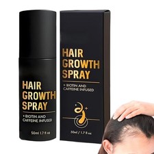 HaloGrow Hair Growth Spray 50ml Organic Hair Thickening Gentle Regrowth Mist