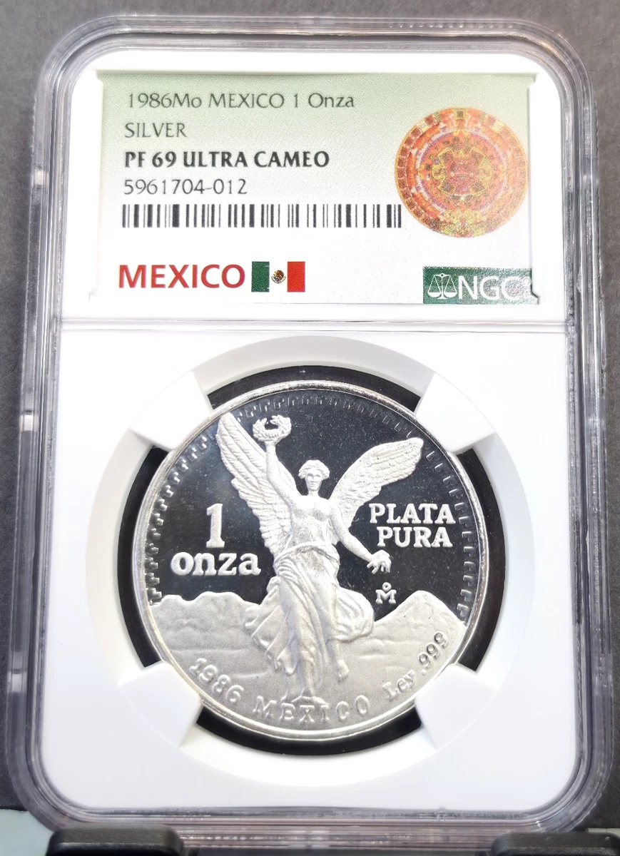 Mexican Libertad Proof NGC Certified Silver Bullion Coins for sale