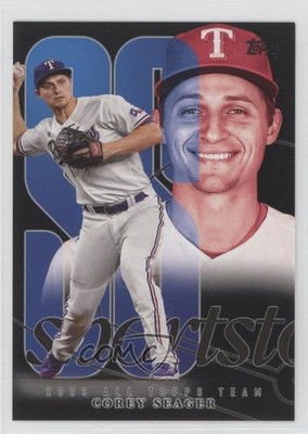 2024 Topps Series 1 2023 All Topps Team Black 43/299 Corey Seager #ATT-5 0jm6