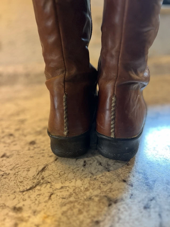 KEEN Women's Brown Leather Riding Boots- Size 9 - Image 3 of 4