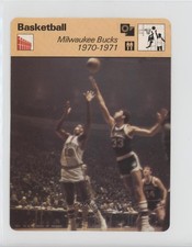 1977 Sportscasters Series 22 Basketball Lausanne A Kareem Abdul-Jabbar HOF 0r5w