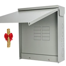 Circuit Breaker Panels Box 125 Amp 8-Space 16-Circuit Indoor Main Lug Surface