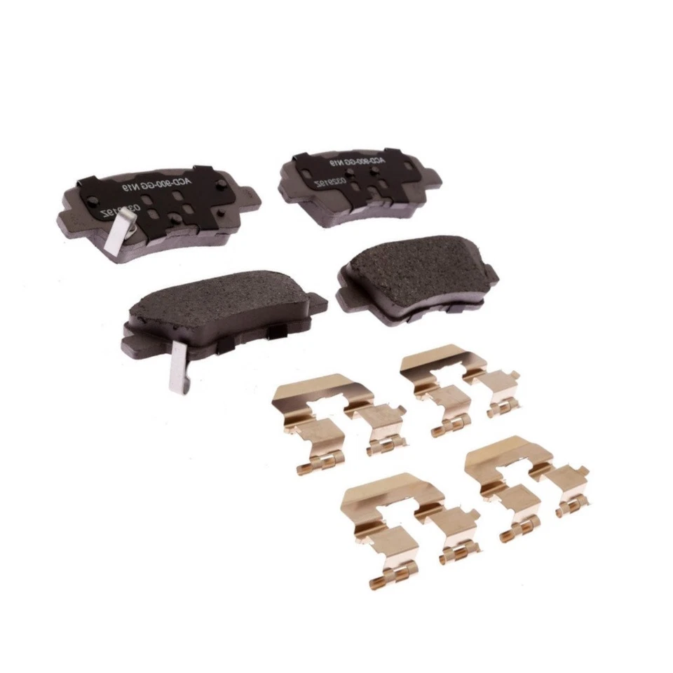 Pastillas de freno de disco ACDelco originales para Kia Rio 2012-2019 | traseras | cerámica | con cuñas Foto 3 de 4