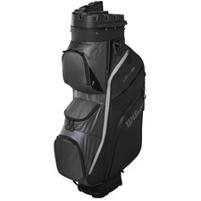 Wilson I-Lock Dry Cart Bag Water Resistant with 14 Way Divider Top - Black/Grey
